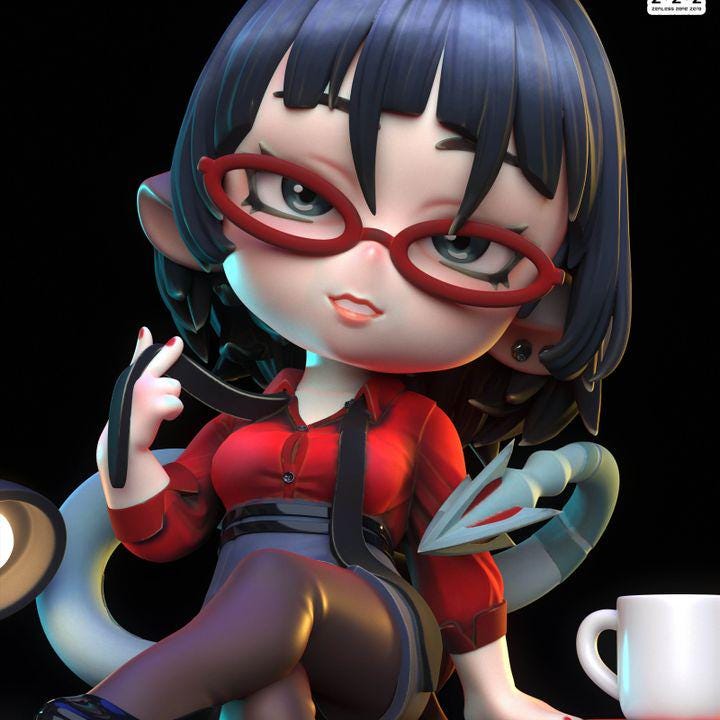 Jane Doe Zzz Figure - Etsy