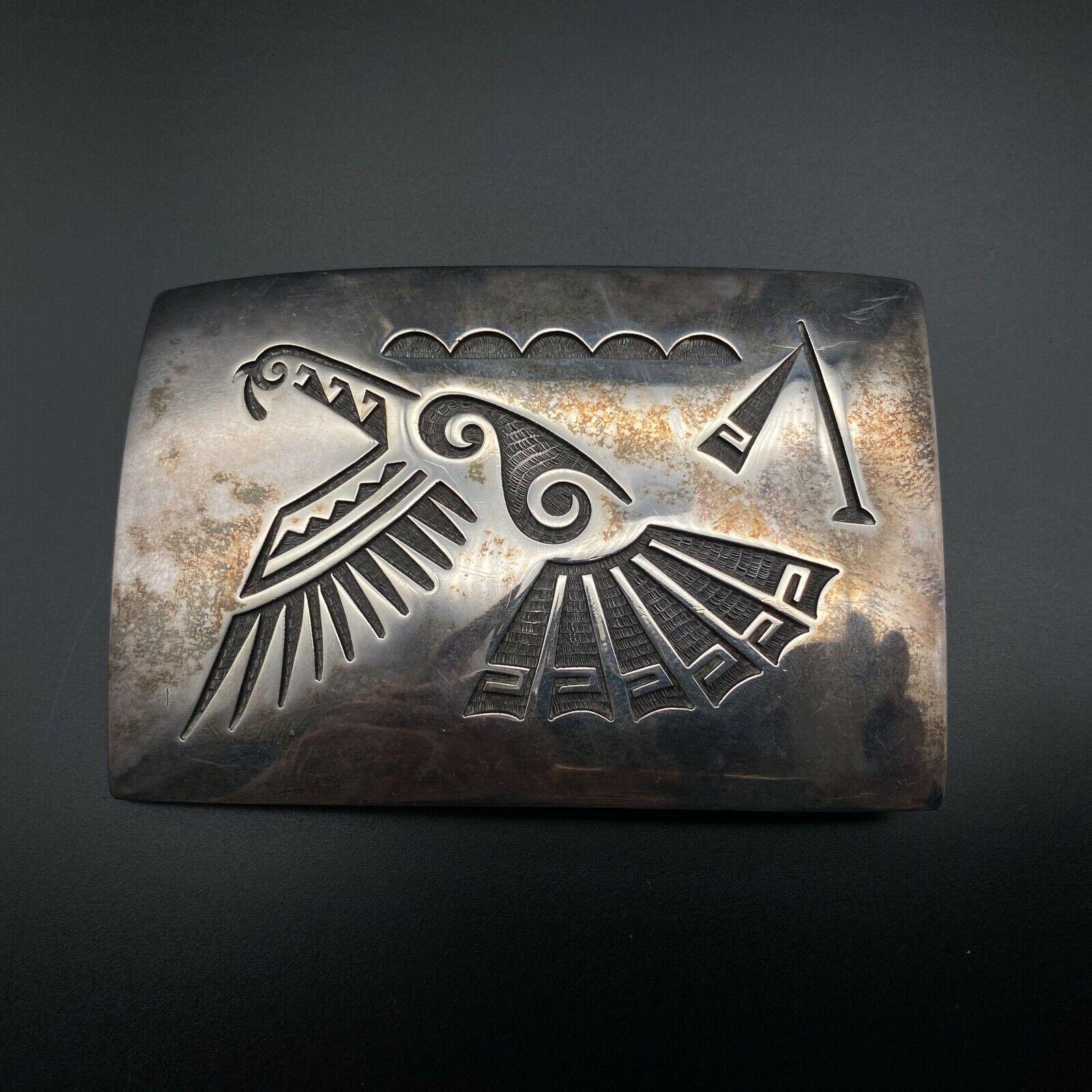 ヴィンテージ ホピ バーナード ダワホヤ ネイティブ バード スカイ