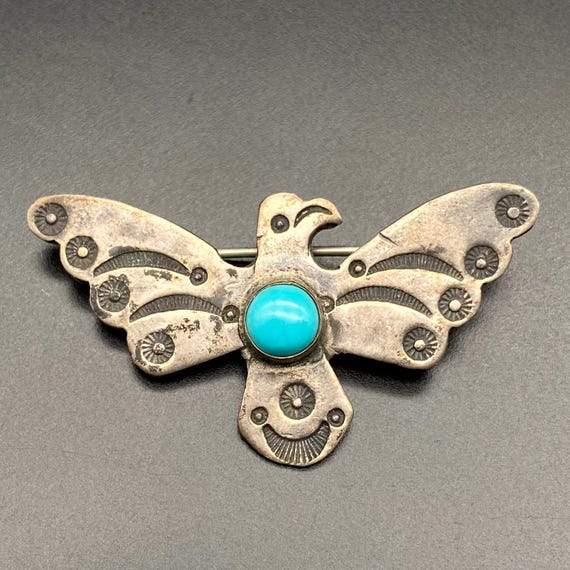 Vintage, navajo, thunderbird, pin - Gem Vintage, navajo, thunderbird, pin - Gem