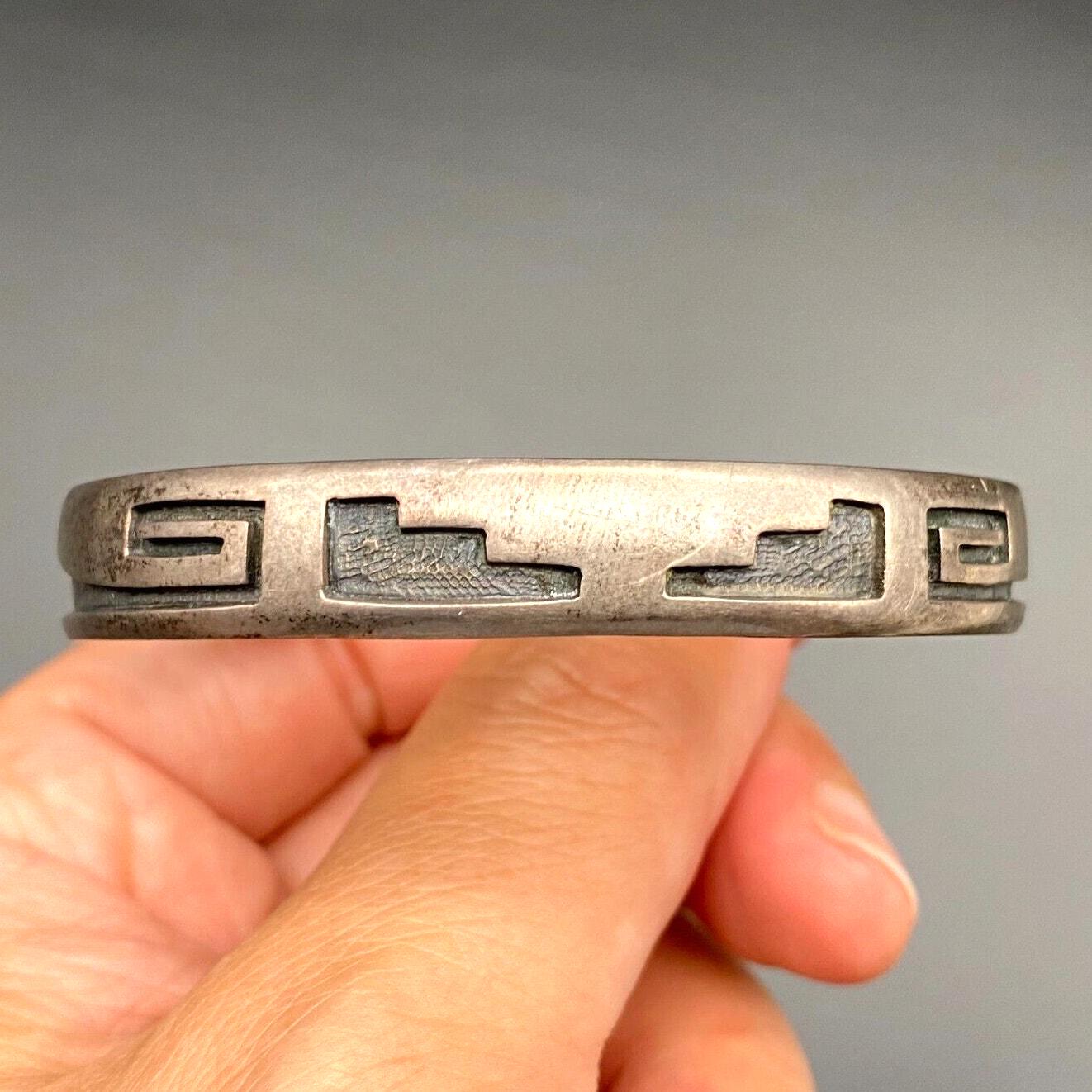 R*7様 Victor Coochwytewa hopi ホピ　インディアンジュ TUCSON INDIAN JEWELRY | VICTOR COOHWYTEWA Hopi Cuff 😢SOLD