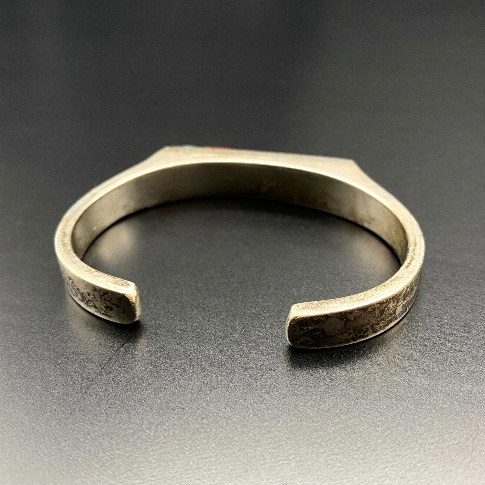 新品未使用、シルバー カフブレスレット ターコイズ コーラル ターコイズブレスレット クロス [b825] | ブレスレット,ストーン