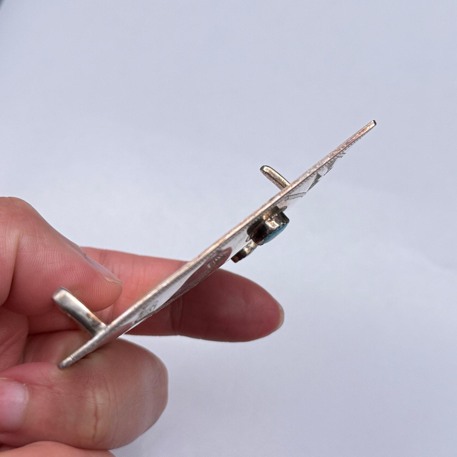 Vintageスターリングシルバーバックル＊　ホピ族 ネイティブ アメリカ＊即買 Vintageスターリングシルバーバックル＊ ホピ族 ネイティブ アメリカ＊即買