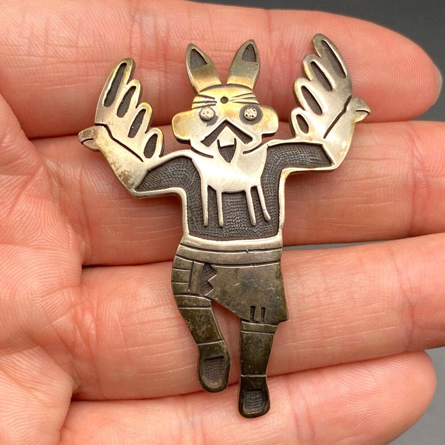 Hopi Sunface Money Clip | Joe Wilcox Indian Den
