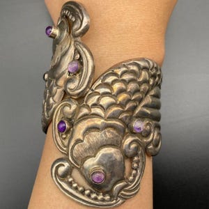 Vintage Hopi Bernard Dawahoya Native Water Waves Silver Vintage Hopi Bernard Dawahoya Native Water Waves Silver