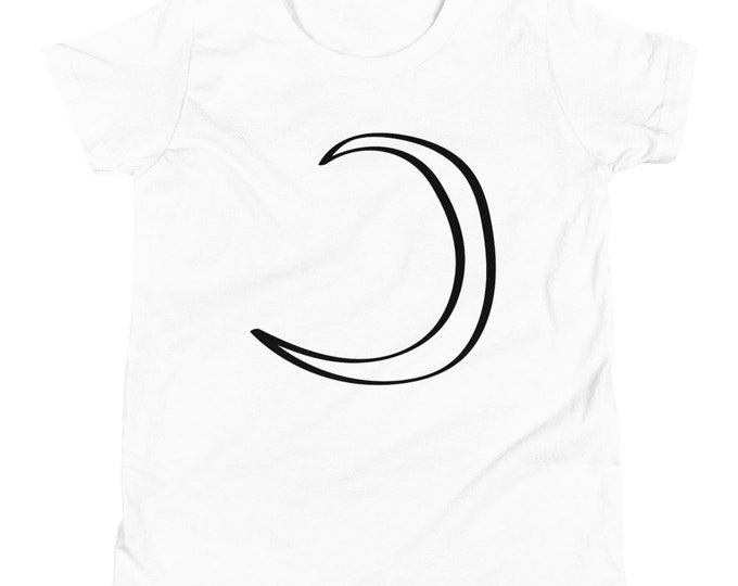 Moon Short Sleeve T-Shirt | Moon T-Shirt | Kids Moon Shirt | The Creeperie