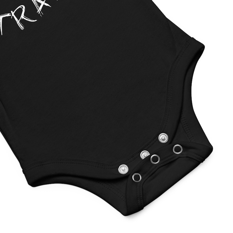 Emo Kid In Training Baby short sleeve one piece