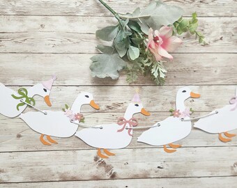 Striscione "Silly Goose": decorazione pastello per la festa di compleanno
