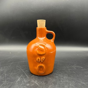 School of the Ozarks 1959 Sorghum Syrup Jug Black Americana