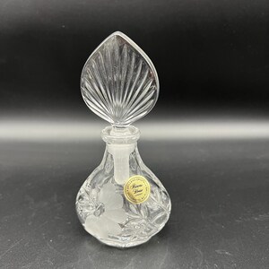 Princess House Crystal Heritage Romance Perfume Bottle #803 W. Germany