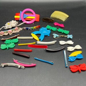 Plastic Barrette Lot - Etsy display picture 2