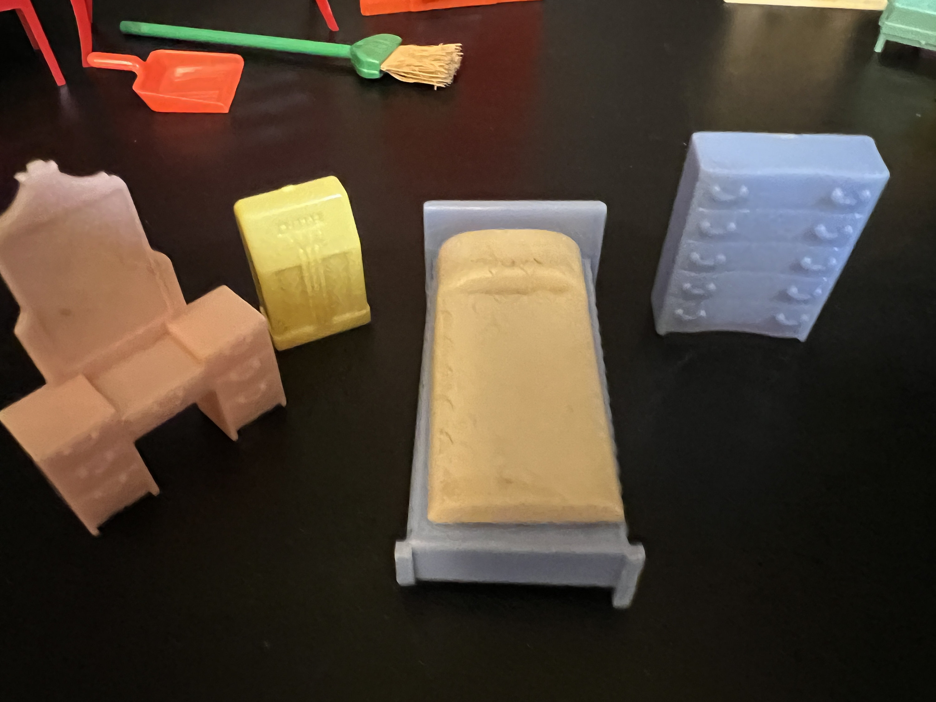 Vintage Plastic Doll House Furniture 1950's Renwal - Etsy