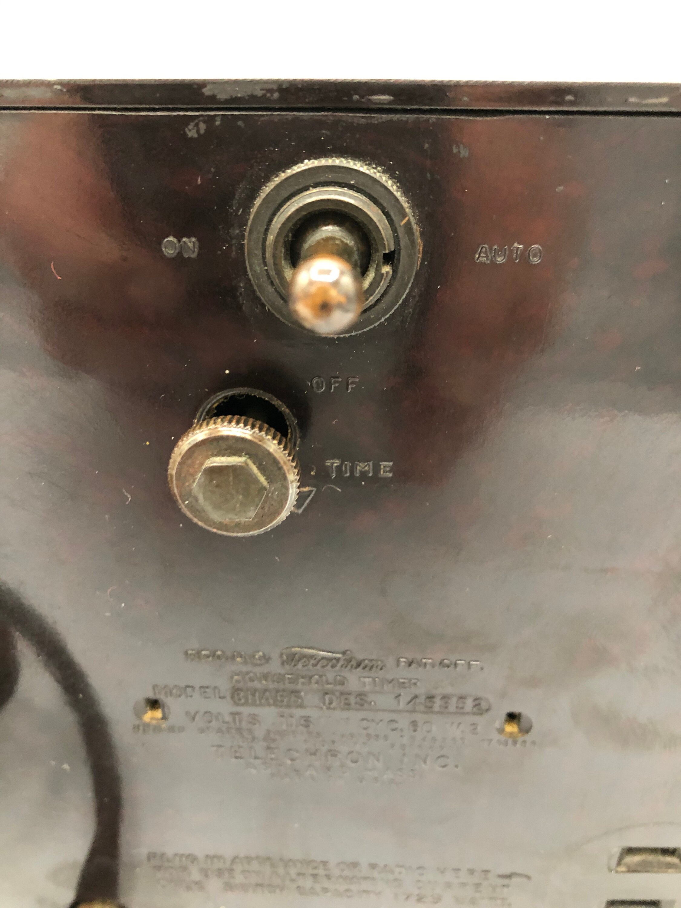 Unique Telechron Selector Timer Clock Model 8HA55 Automatic Etsy