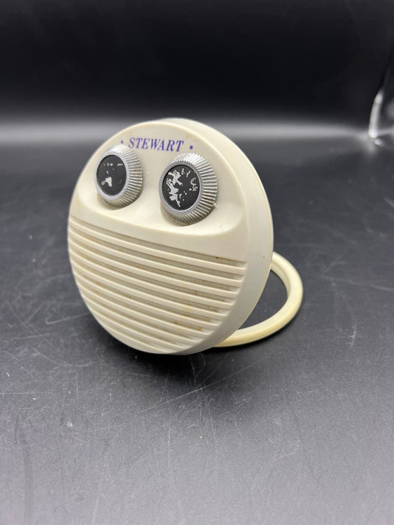 Vintage Unusual Stewart AM Transistor Radio 1960'… - image 1