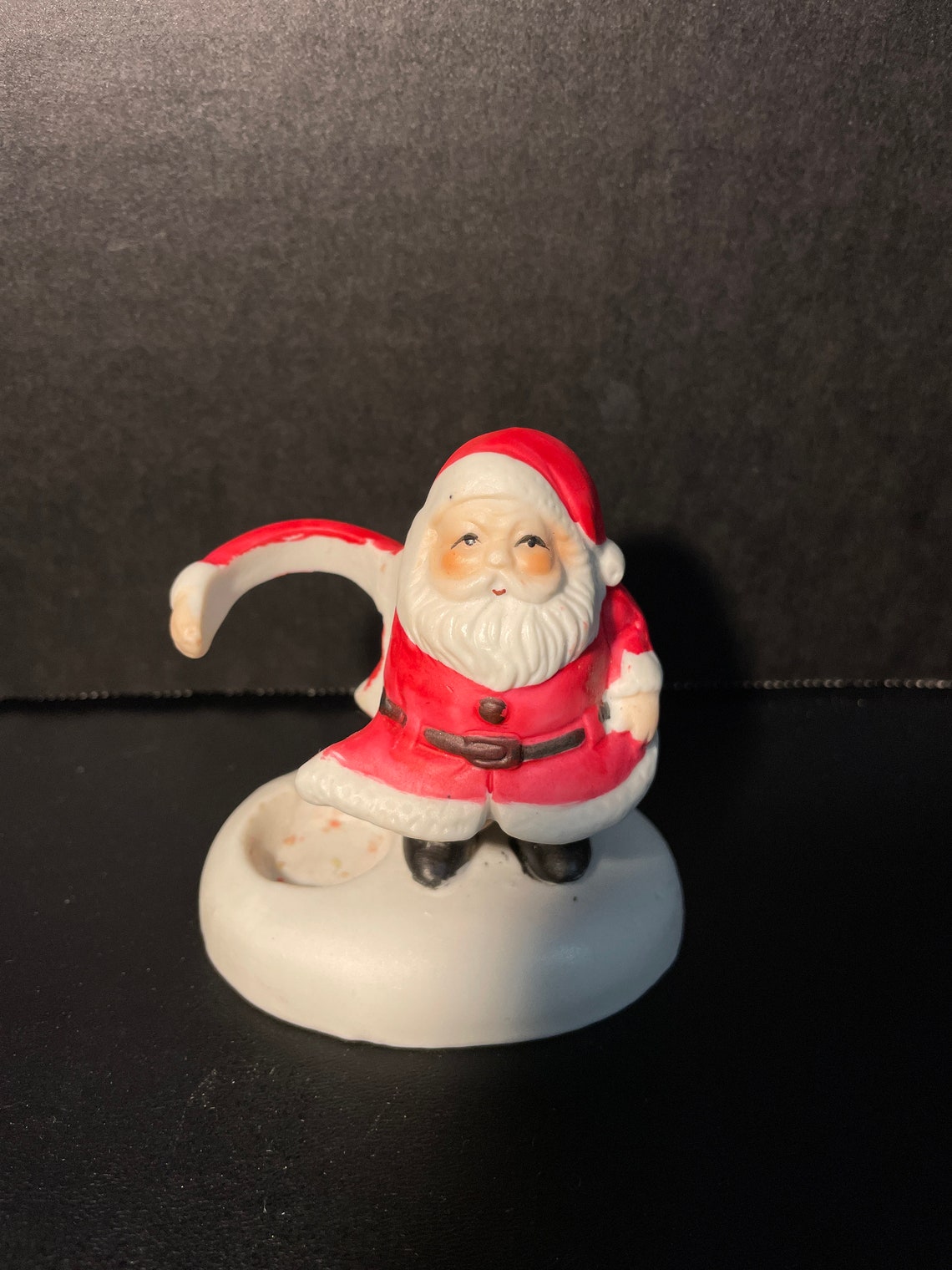 House of Lloyd Santa Claus and Mrs. Claus Candle Huggers 1984 Etsy