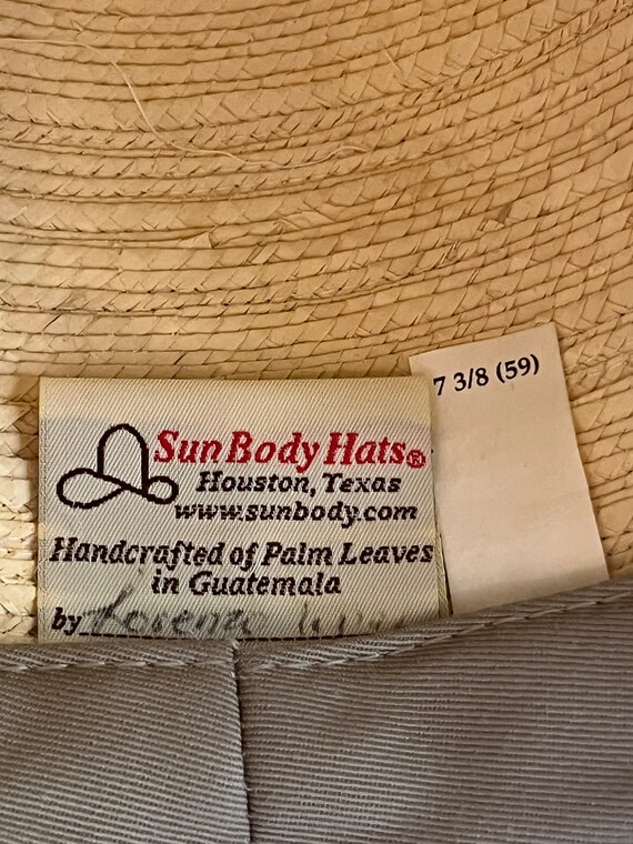 SunBody Hats Houston Texas Handcrafted Palm Leaves SunBody Hats | Handcrafted Palm-Leaf Hats – Cowboy, Fedora  main image 2