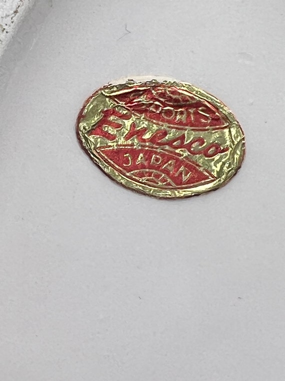 Enesco Pixie Elf Kitchen Ring Dish Holder 1950's - image 6