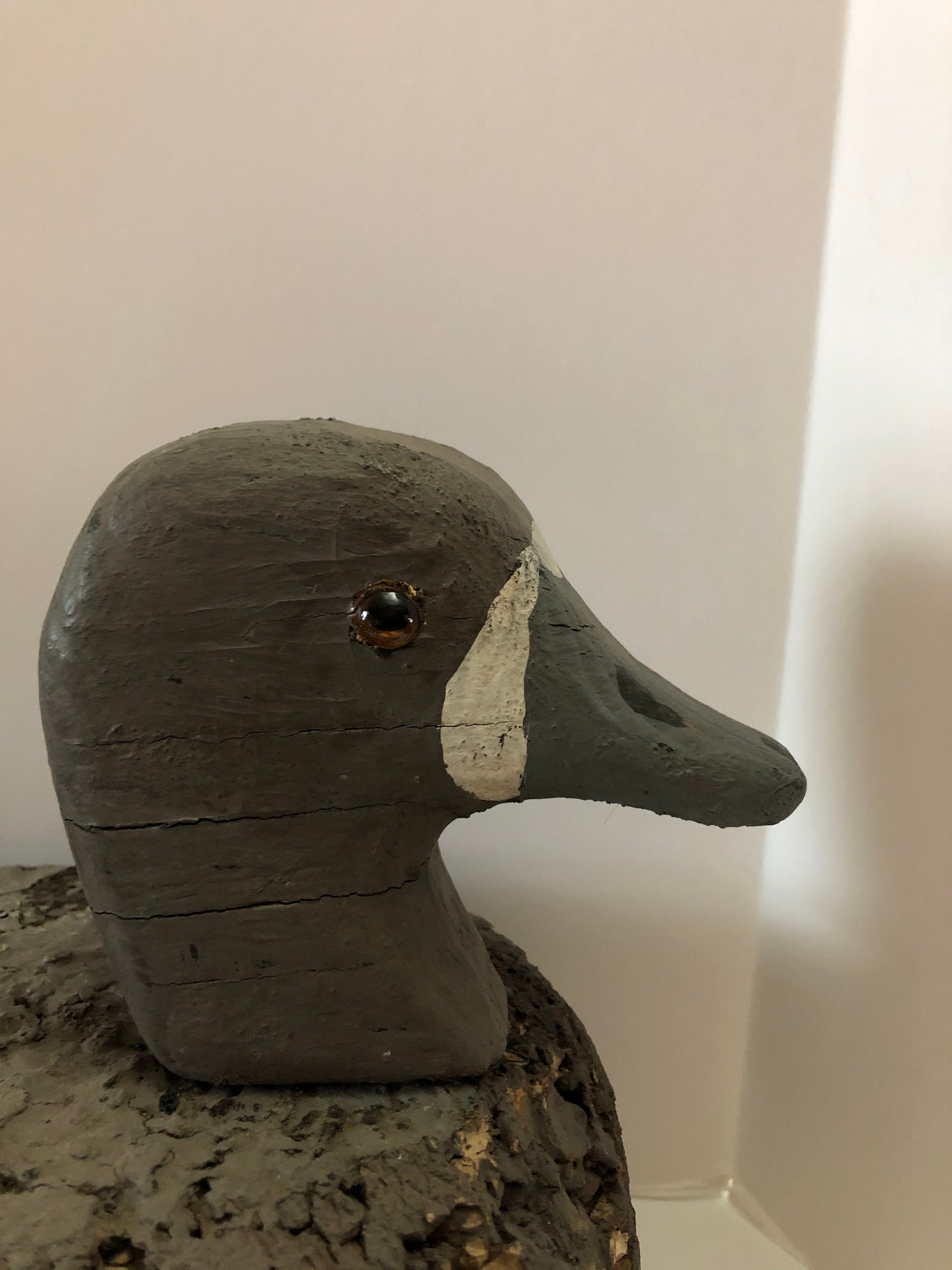 Vintage Cork Duck Decoy Handmade with Lead Weight 1940s Etsy