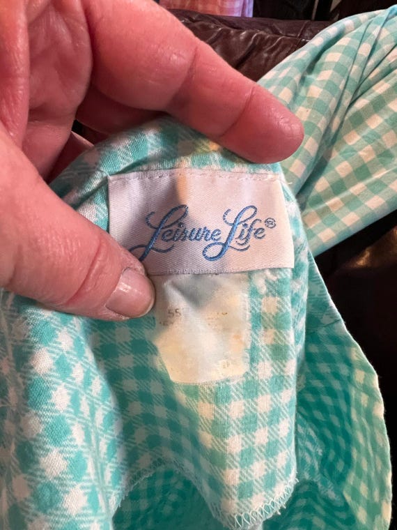 Vintage Duster Housecoat Housedress Loungewear - image 6