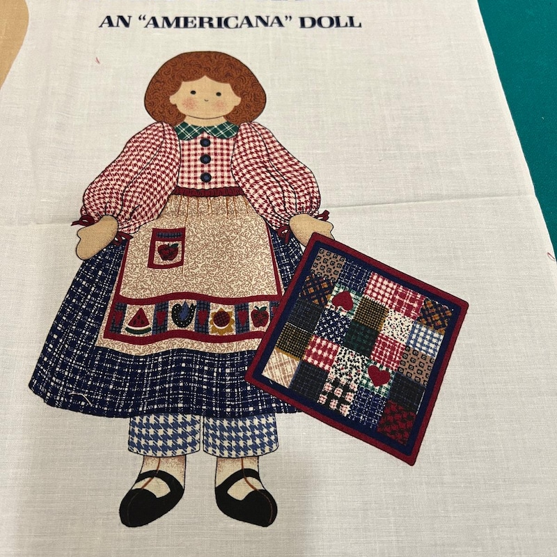 Doll Fabric Panel - Etsy