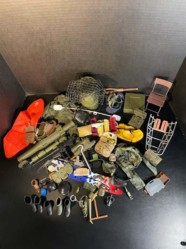 Large Collection of GI Joe Accessories Etsy