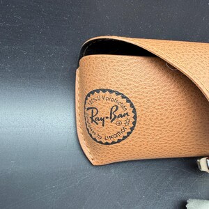 Vintage Ray-Ban Luxottica Rx Glasses with Leather Case image 2