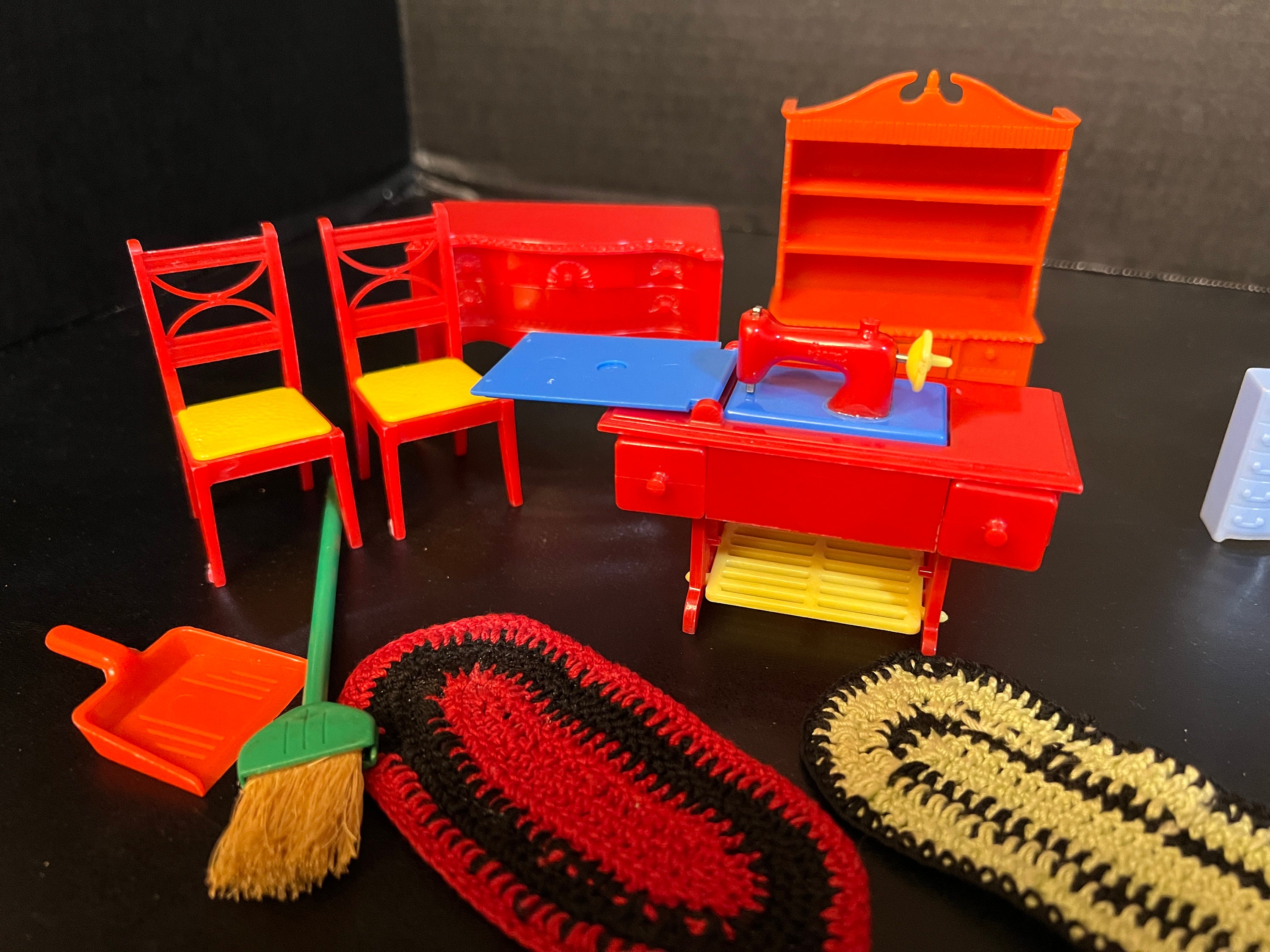 Vintage Plastic Doll House Furniture 1950's Renwal Etsy