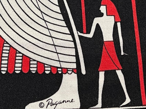 Vintage Paganne by geneberk Egyptian Pharaoh Desi… - image 8