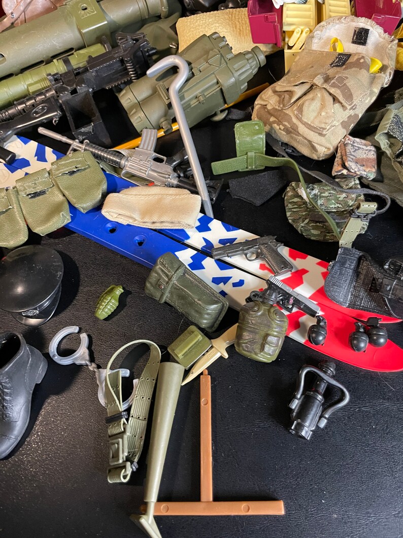 Large Collection of GI Joe Accessories Etsy