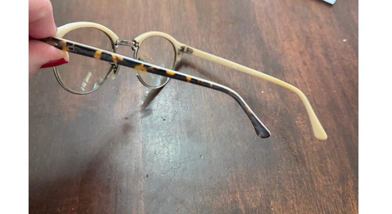 Vintage Ray-Ban Luxottica Rx Glasses with Leather Case image 9