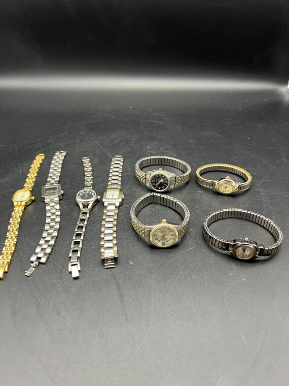 Lot of 8 Vintage Ladies Watches