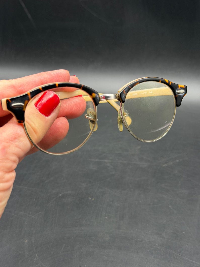 Vintage Ray-Ban Luxottica Rx Glasses with Leather Case image 8