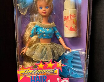 Barbie 1992 Hollywood Hair SKIPPER Fabriqué en Malaisie