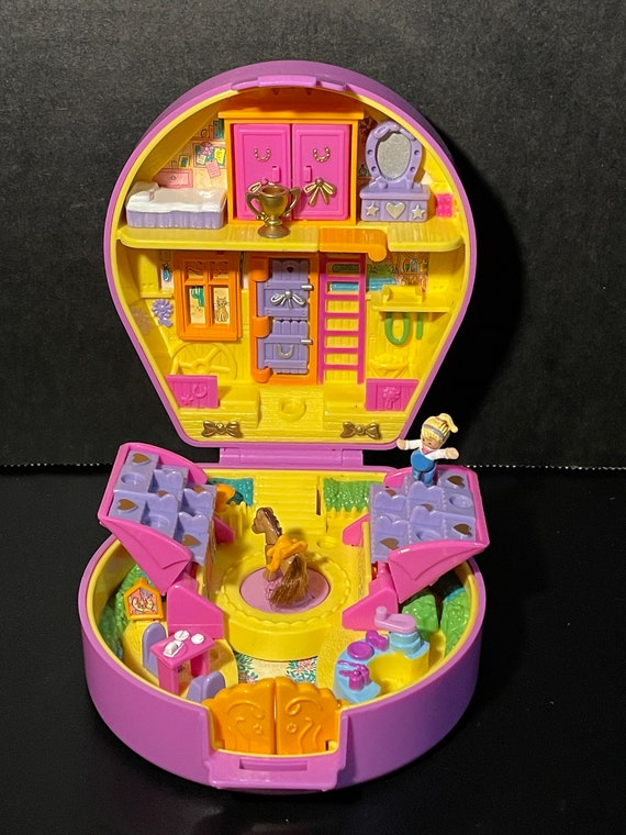 Polly Pocket - Set équestre Bluebird Pony Ridin' Show - Neuf