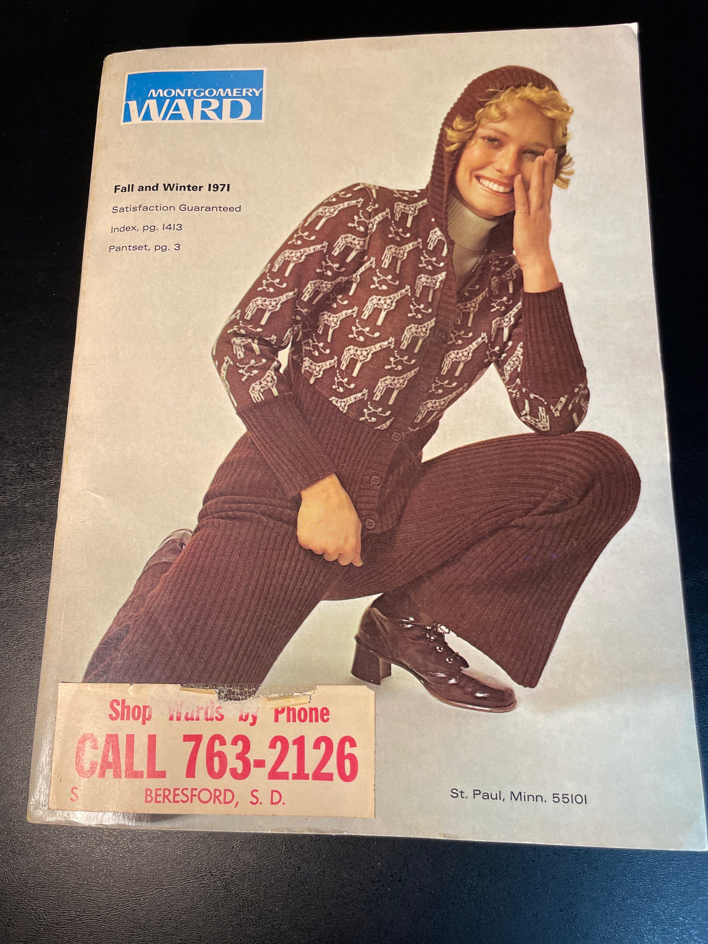 Fall and Winter 1971 Montgomery Ward Catalog - Etsy