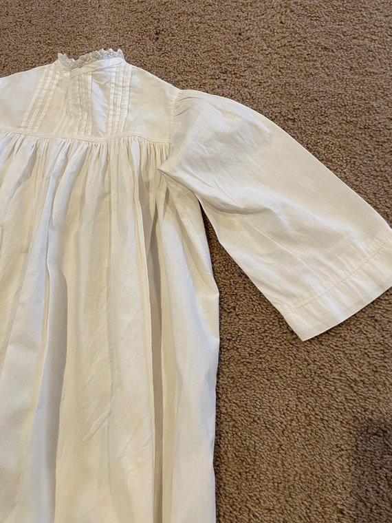 Antique Child's Dress Victorian Edwardian Pleated… - image 4