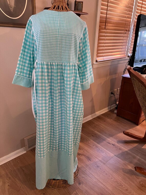 Vintage Duster Housecoat Housedress Loungewear - image 4