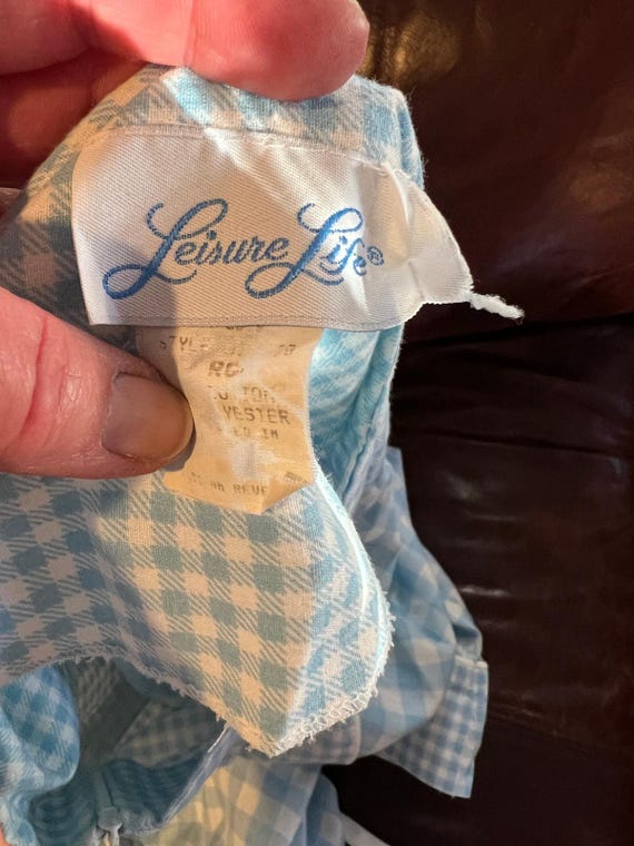 Vintage Duster Housecoat Housedress Loungewear - image 6