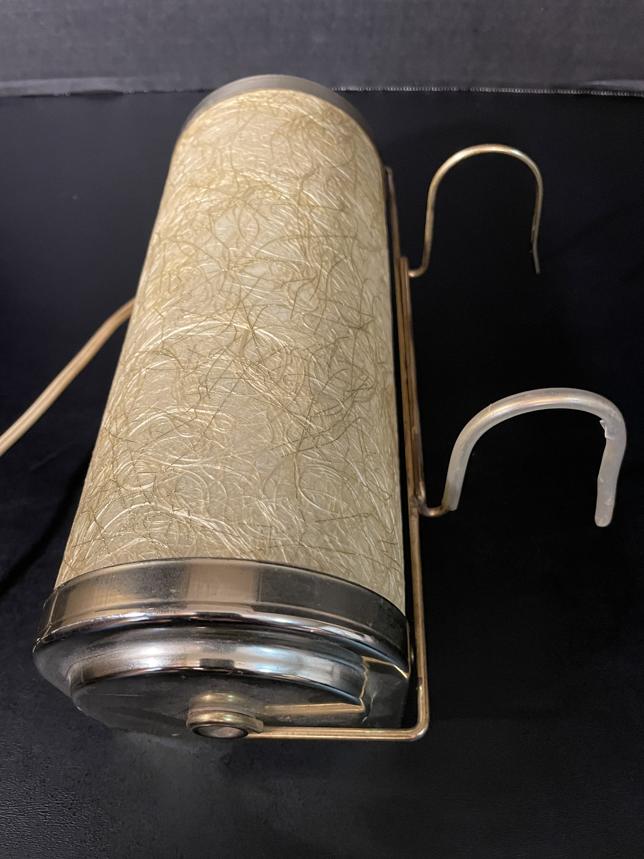 MCM Gold Fiberglass Bed Headboard Reading Lamp - Etsy