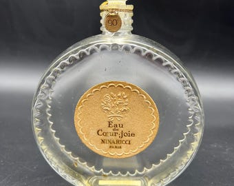 Eau de Coeur joie NINA RICCI Paris Bottle made by Lalique 1940's Paris