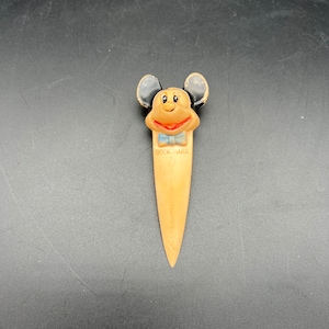 Vintage Mickey Mouse Disneyland Book Mark 1950&#39;s