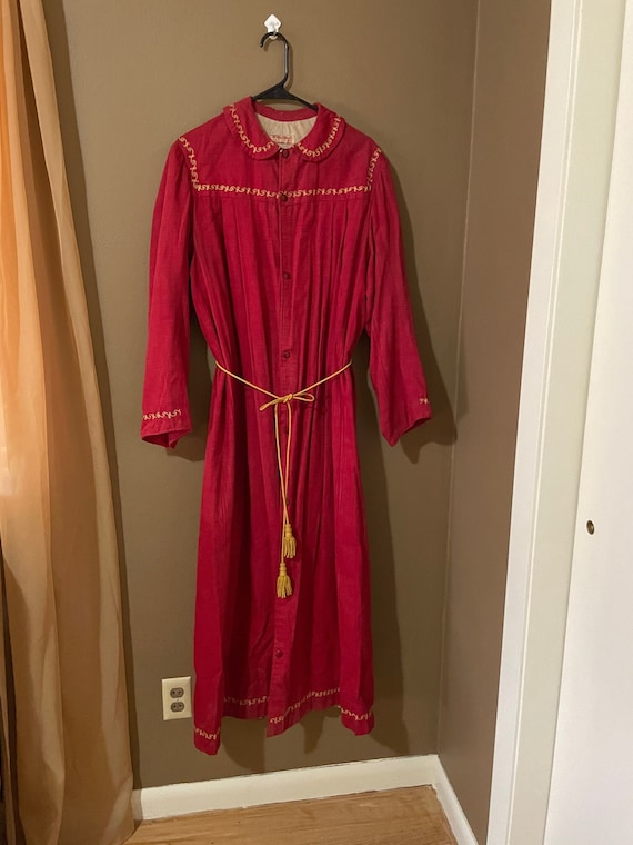 Antique Odd Fellows Ceremonial Robe Ward Stilson … - image 1