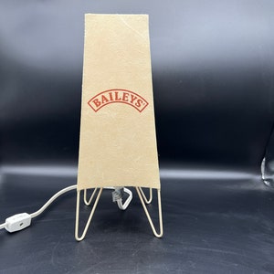 Baileys Bar Light Lamp Hairpin Legs Retro Look