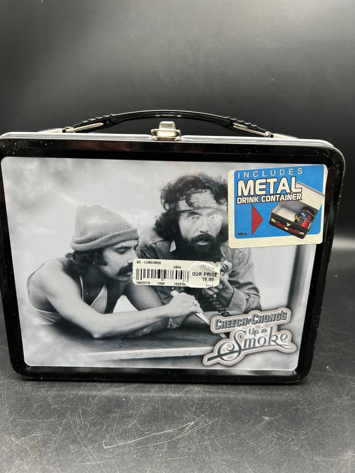 Neca Cheech and Chong's up in Smoke Lunch Box With Thermos