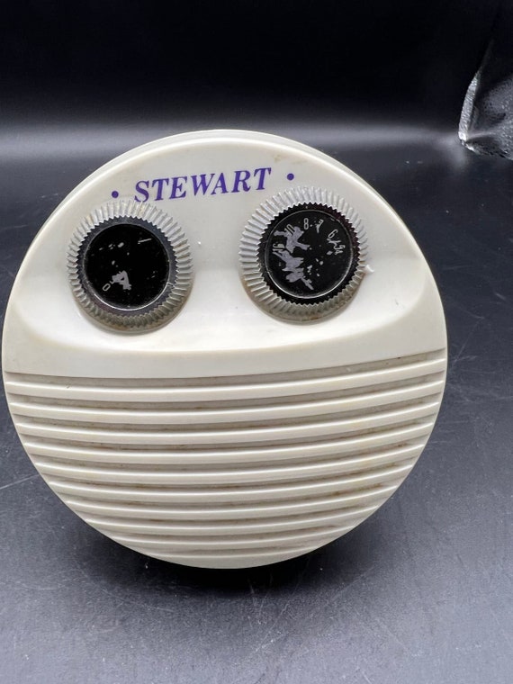 Vintage Unusual Stewart AM Transistor Radio 1960'… - image 2