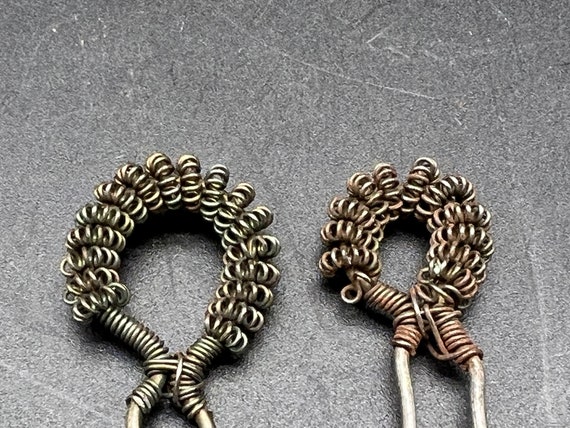 Very Old Unique Handmade Jewelry Twisted Coiled B… - image 6