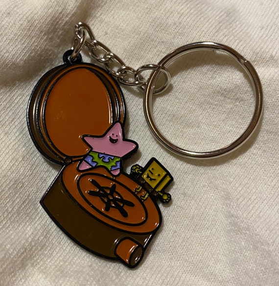 Spongebob Squarepants Moment Quote Keychain/phone Charm Enamel - Etsy Spongebob Squarepants Moment Quote Keychain/phone Charm Enamel - Etsy