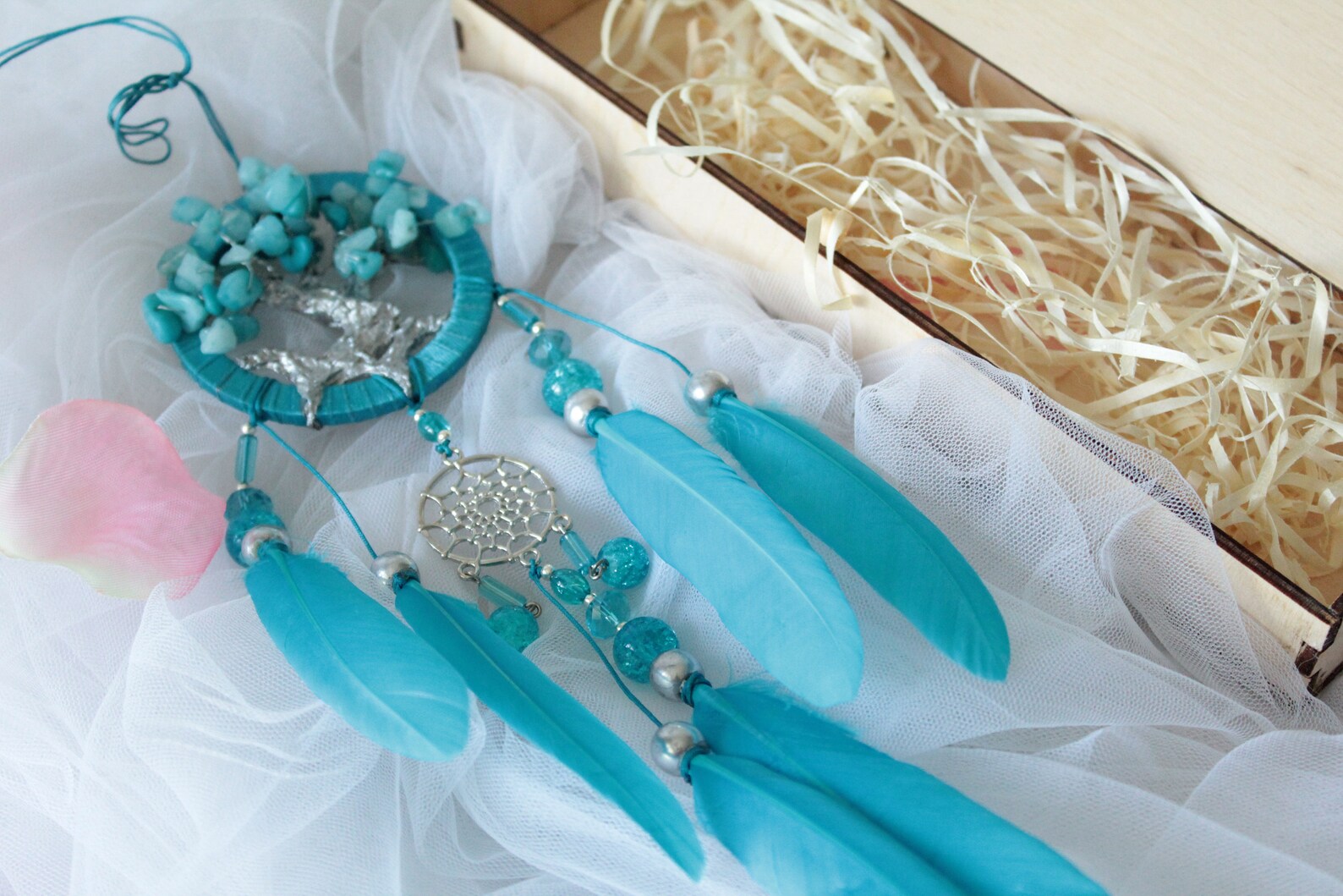 Dream catcher girl Nursery dreamcatcher blue dream catcher Etsy