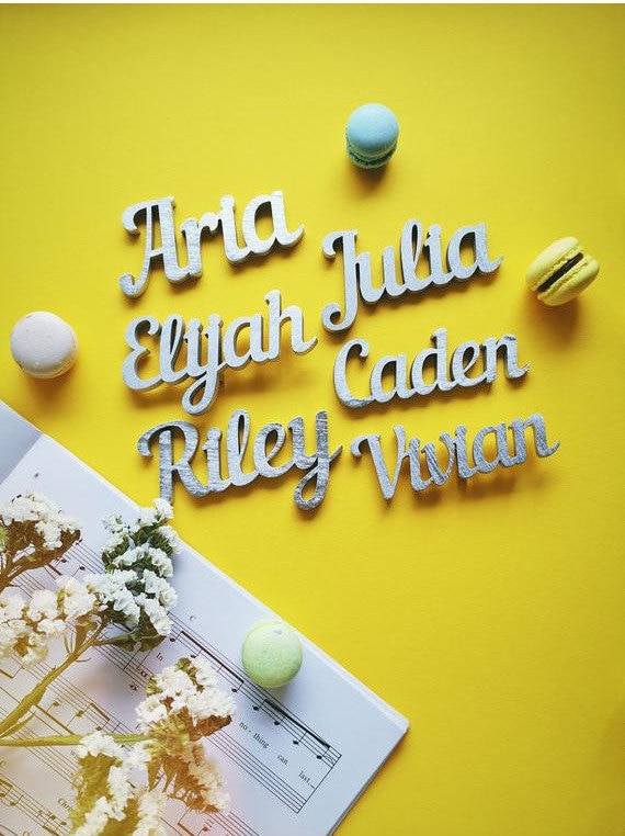 Personalized name decor Wall Decoration Custom Sign family Etsy