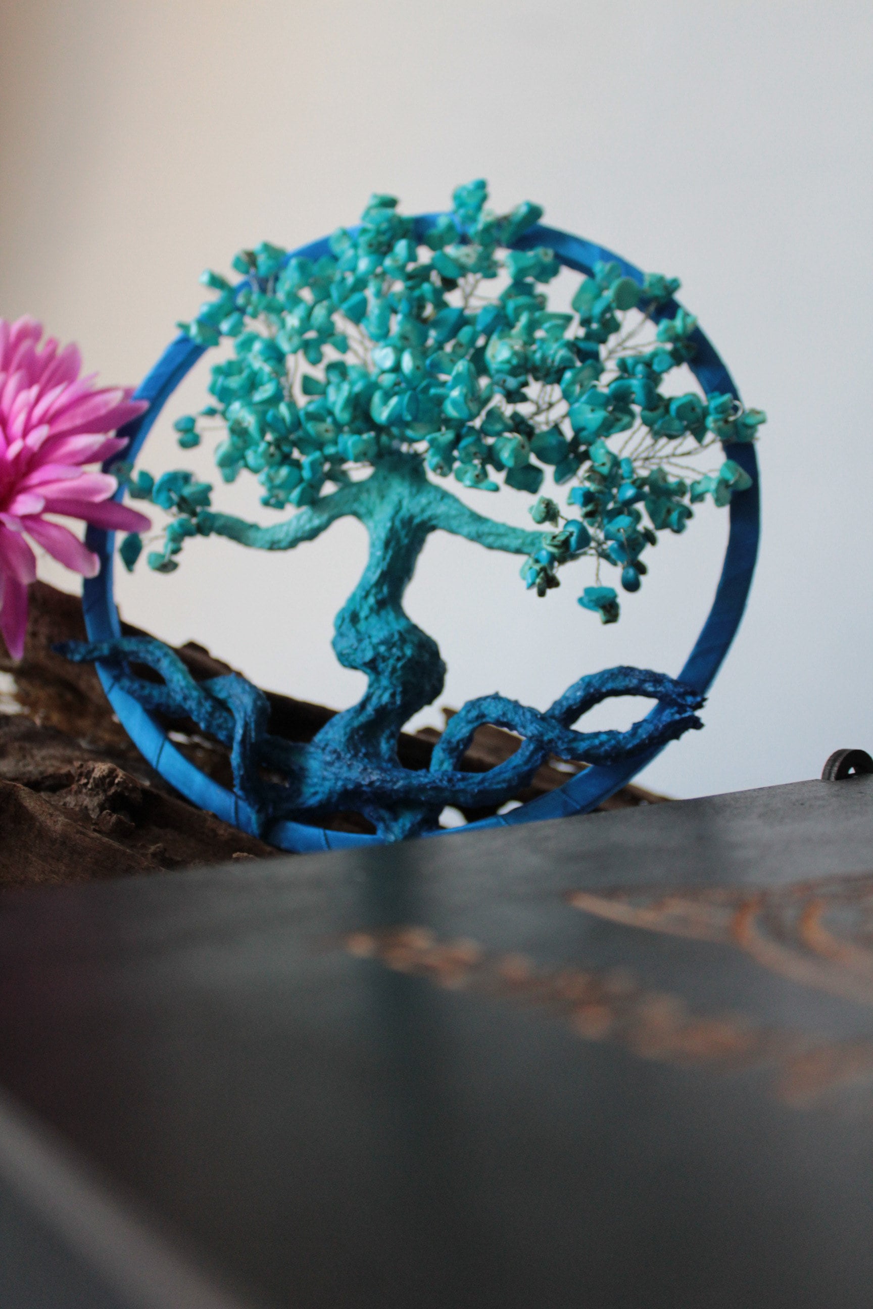 Tree of life wall art gemstone tree of life tree of life Etsy