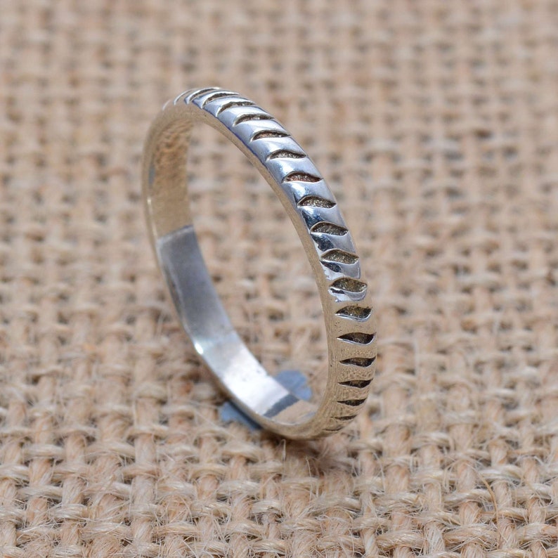 plain silver rings ladies